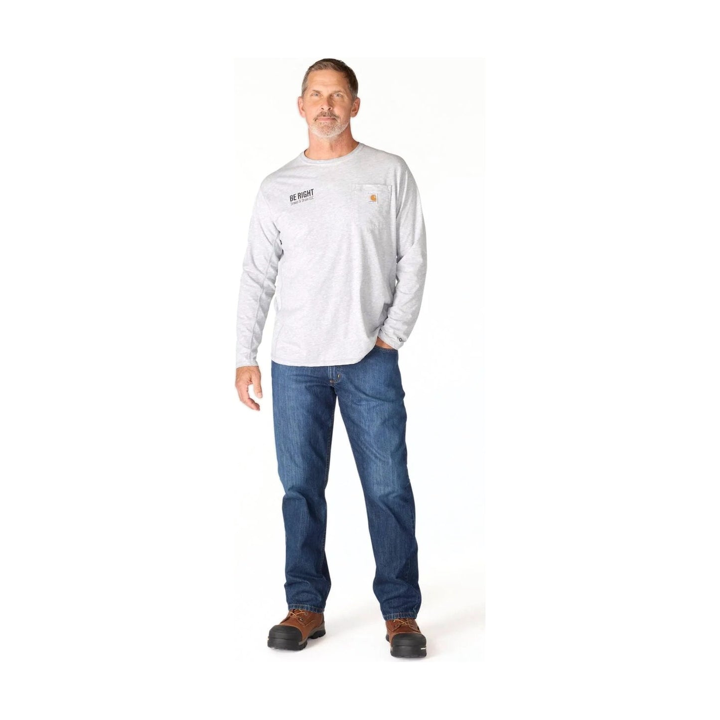 Carhartt Force® Relaxed Fit Long-sleeve Pocket T-shirt