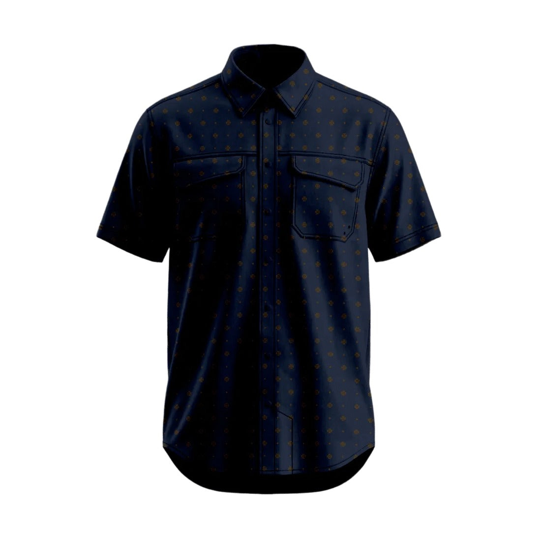 Printed Venttek Outbound Classic Fit Shirt