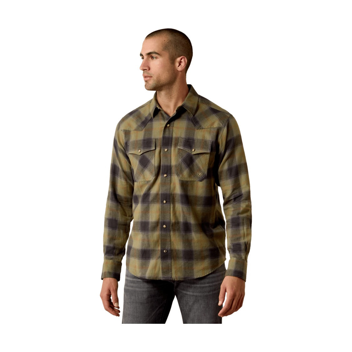 Retro Hahn Fitted Snap Shirt