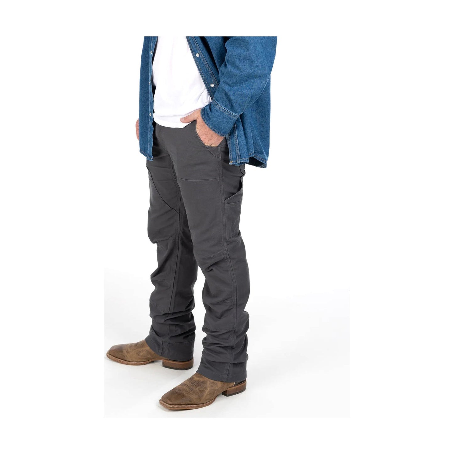 Americana Double Front Cell Phone Flex Pant