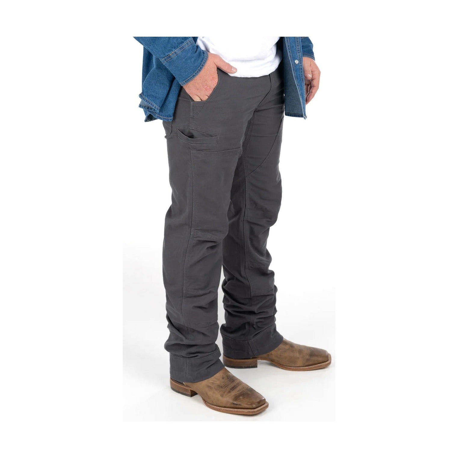 Americana Double Front Cell Phone Flex Pant
