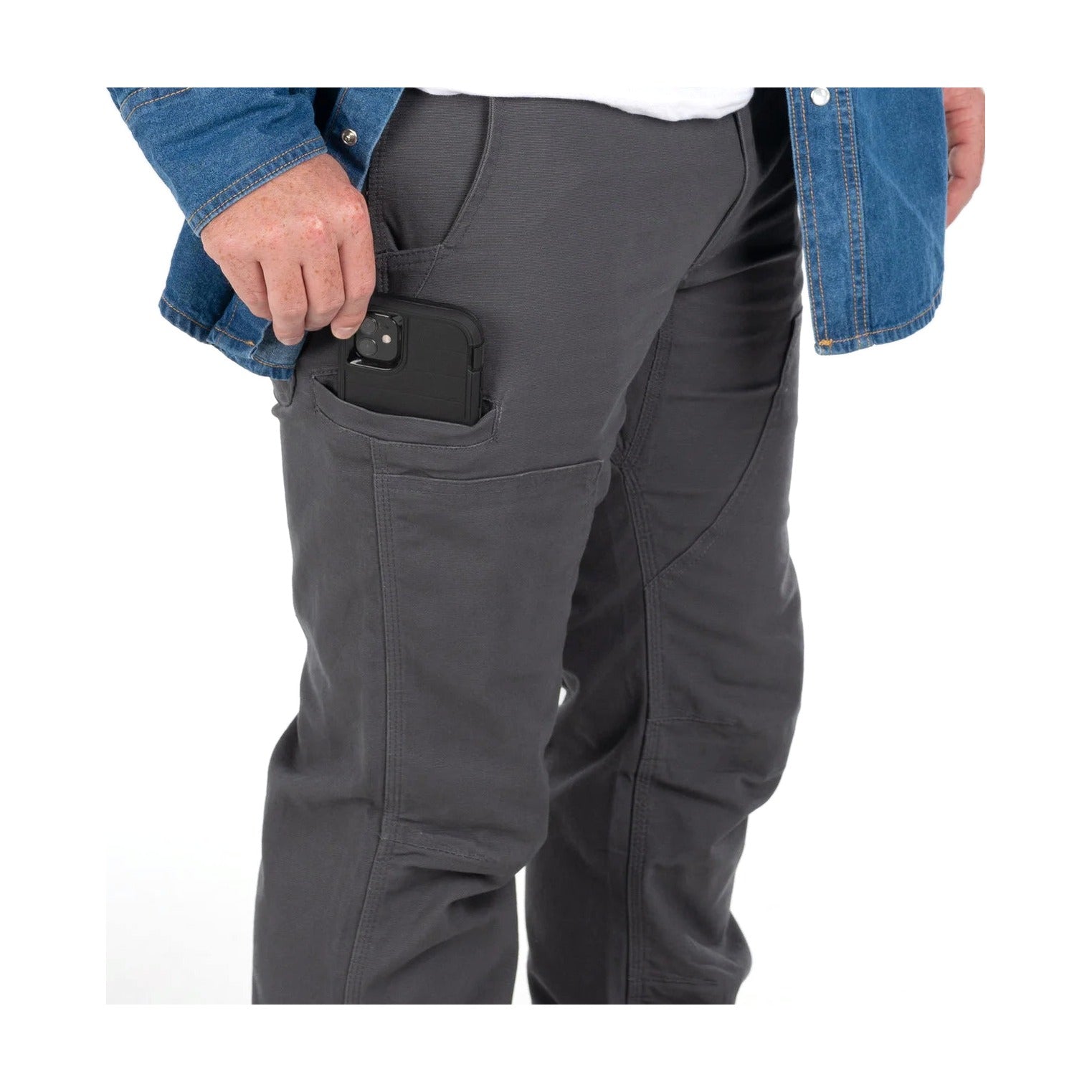 Americana Double Front Cell Phone Flex Pant