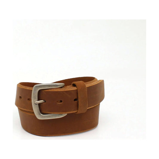 Ariat 1 1/2in Beveled Edge Embroidered Logo Belt