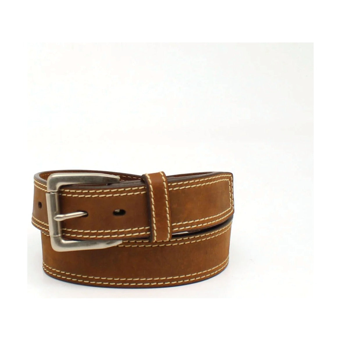 Ariat 1 1/2in Logo Concho Double Stitch Belt