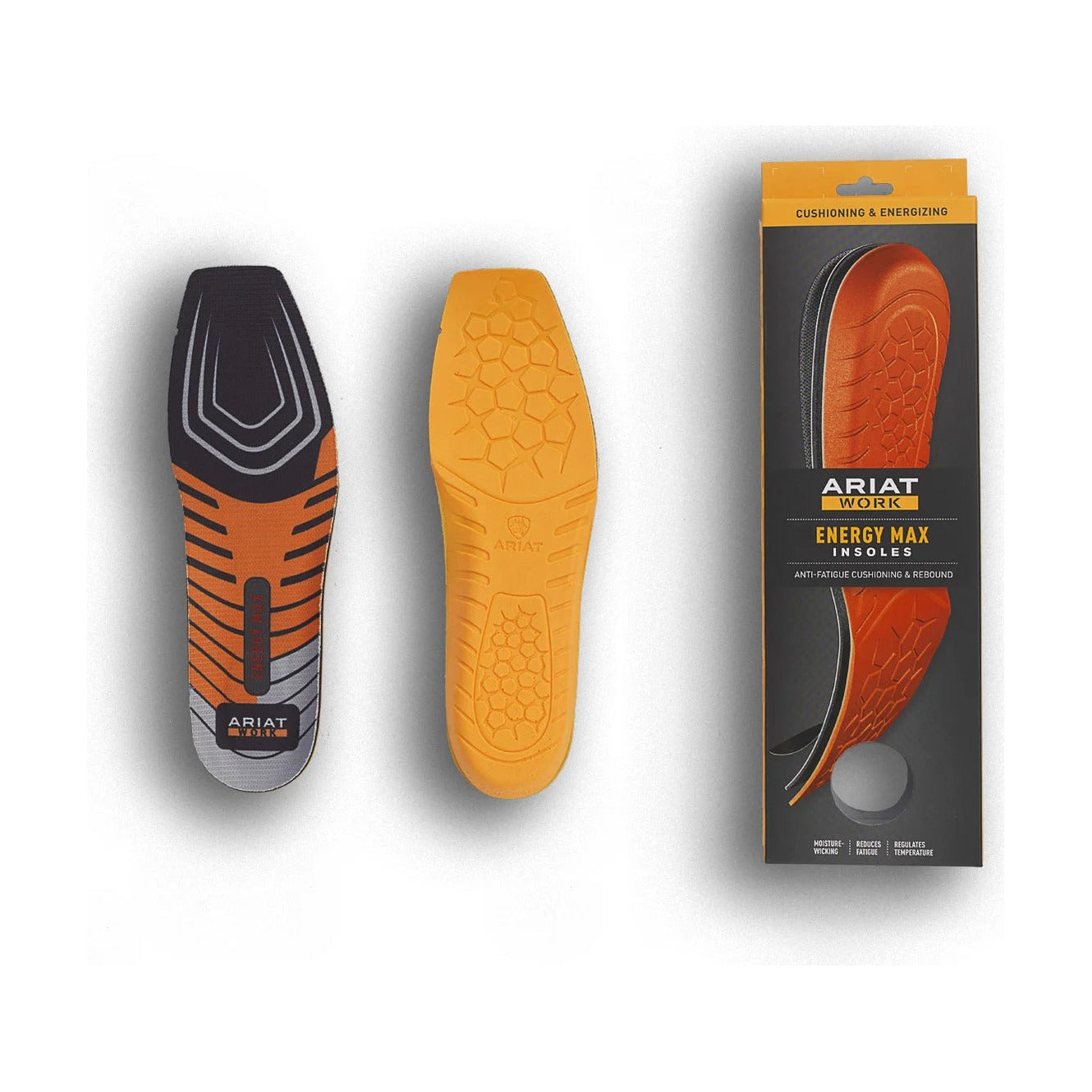 Ariat EnergyMax Work Insole, Wide Square Toe