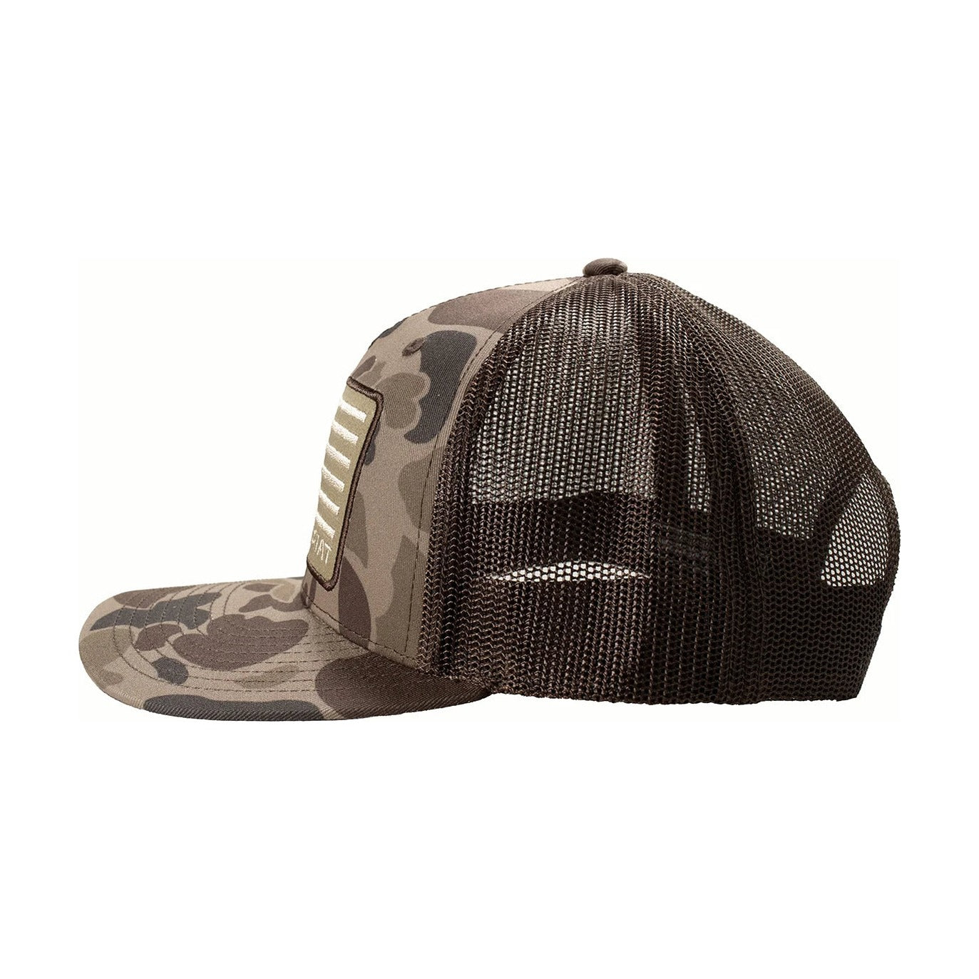 Ariat Snapback R112 Camo American Flag Cap