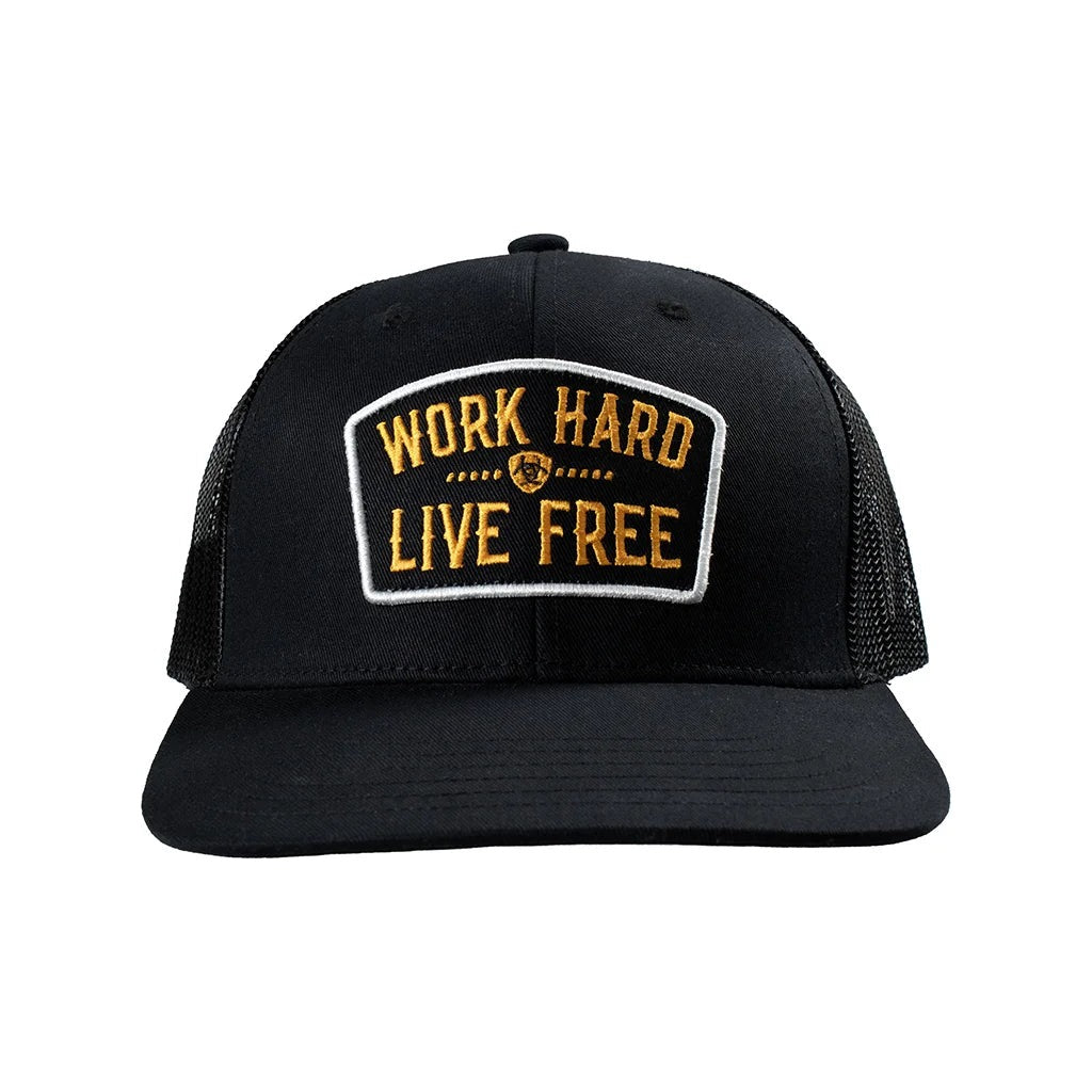 Ariat Snapback Work Hard Patch Cap