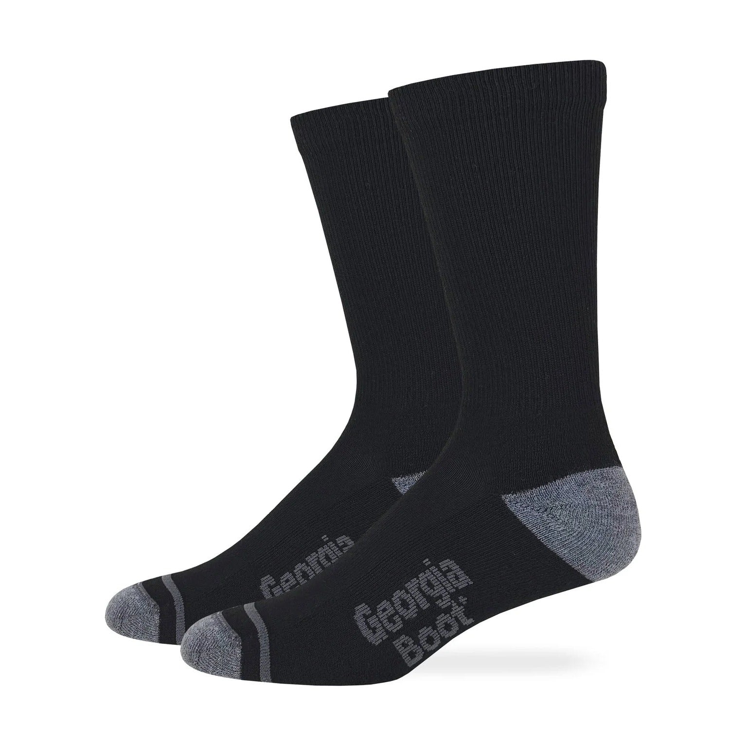 Black ULTRA-DRI Lightweight Crew Sock - 2 Pack