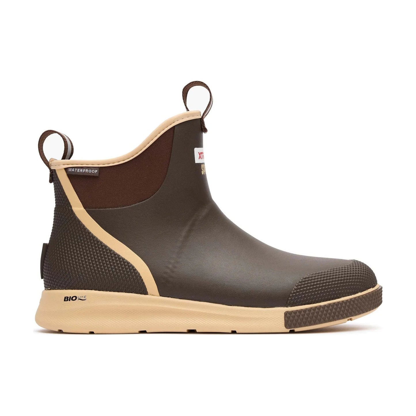 Brown Ankle Deck Boot Sport