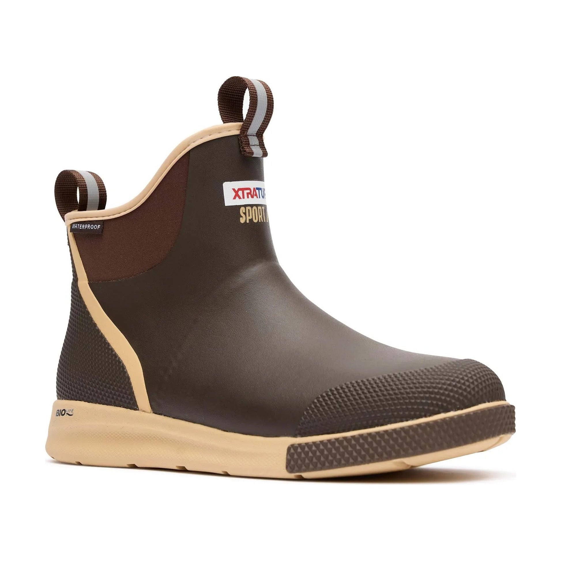 Brown Ankle Deck Boot Sport