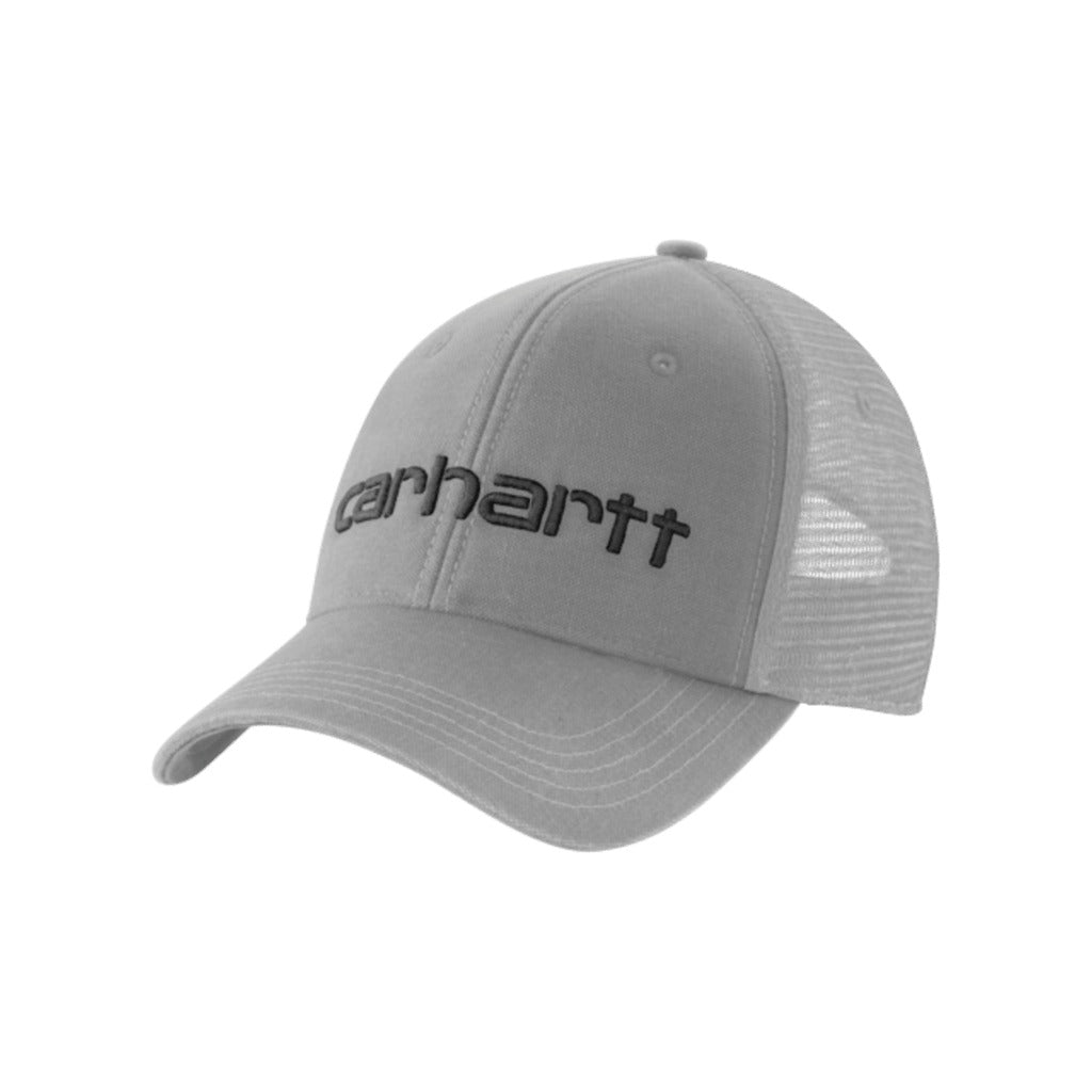 Canvas Mesh-back Logo Graphic Cap