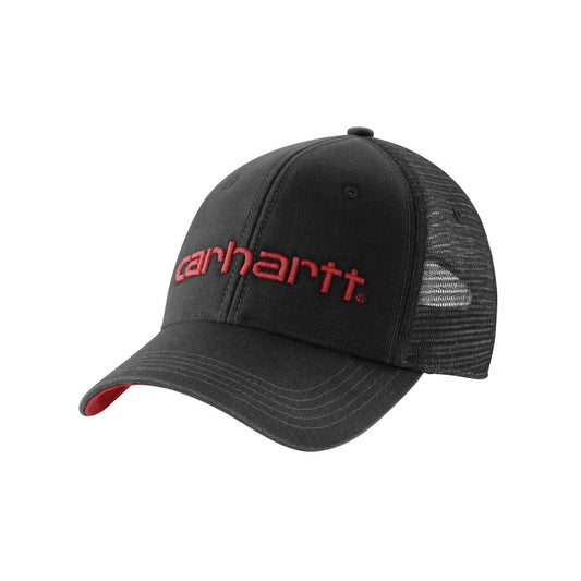Canvas Mesh-back Logo Graphic Cap