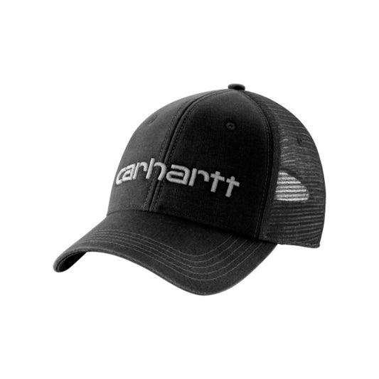 Canvas Mesh-back Logo Graphic Cap