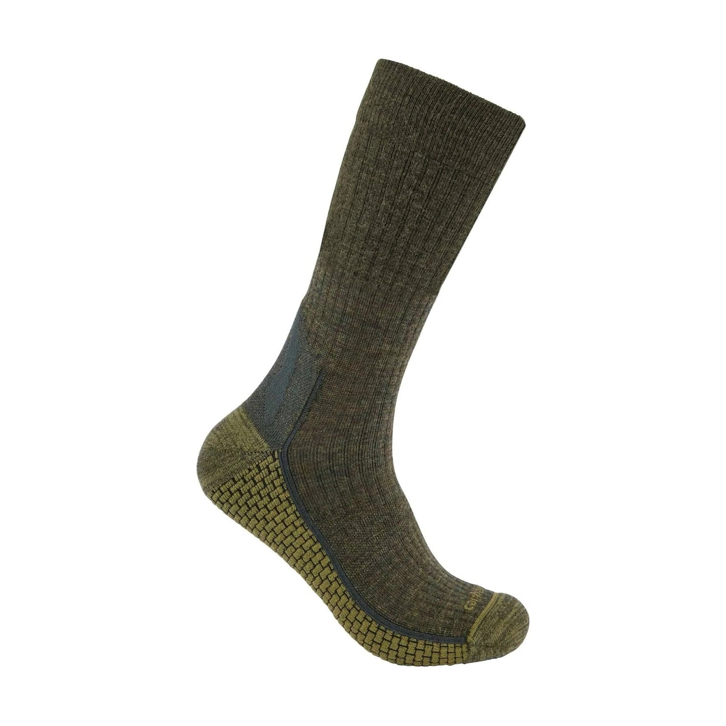 Force Grid Midweight Synthetic-Merino Wool Blend Crew Sock