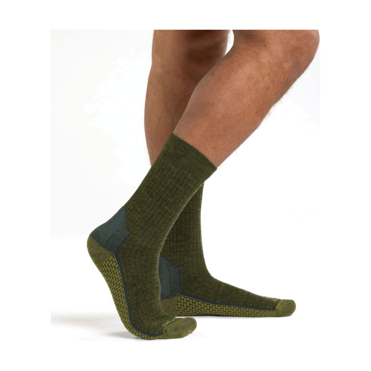 Force Grid Midweight Synthetic-Merino Wool Blend Crew Sock