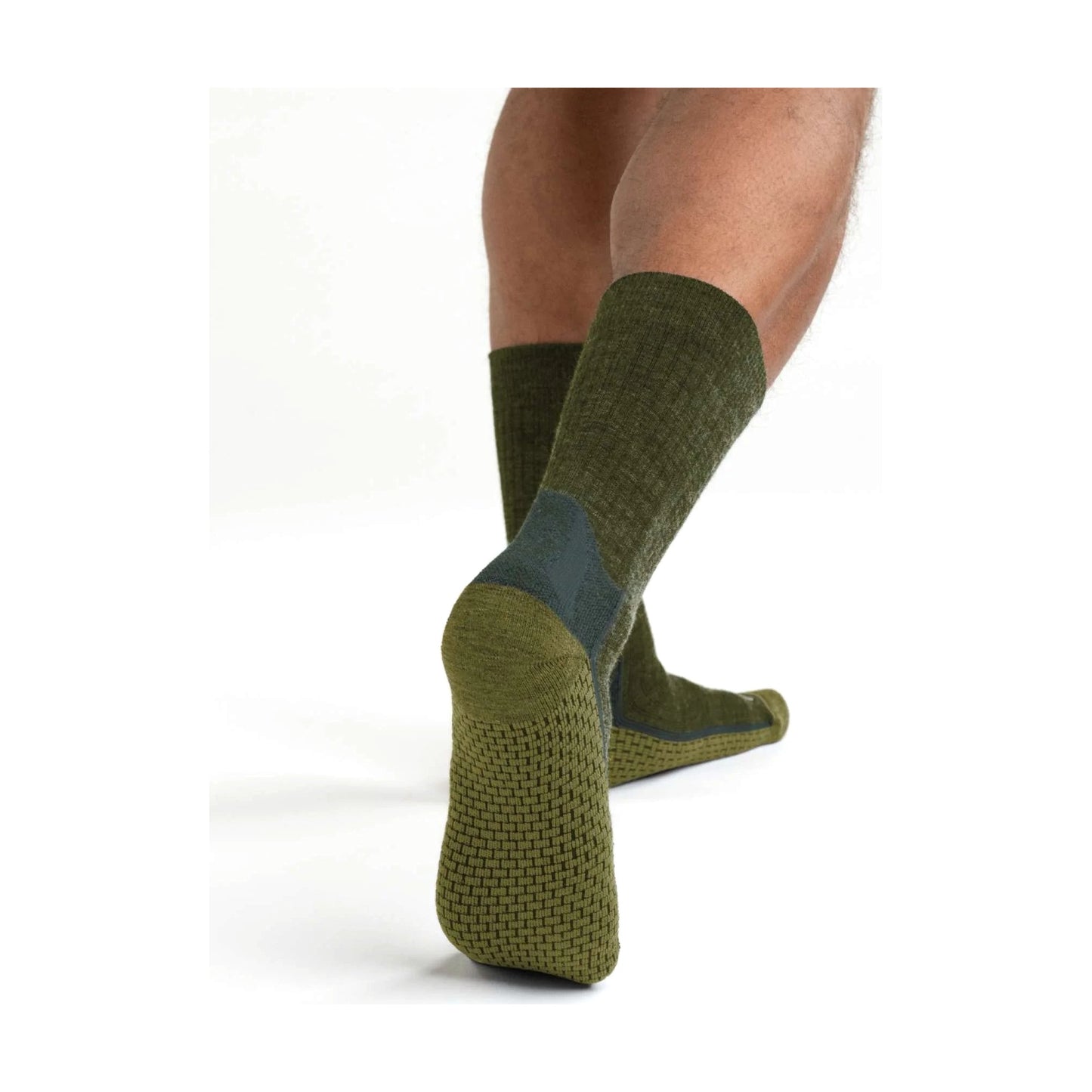 Force Grid Midweight Synthetic-Merino Wool Blend Crew Sock