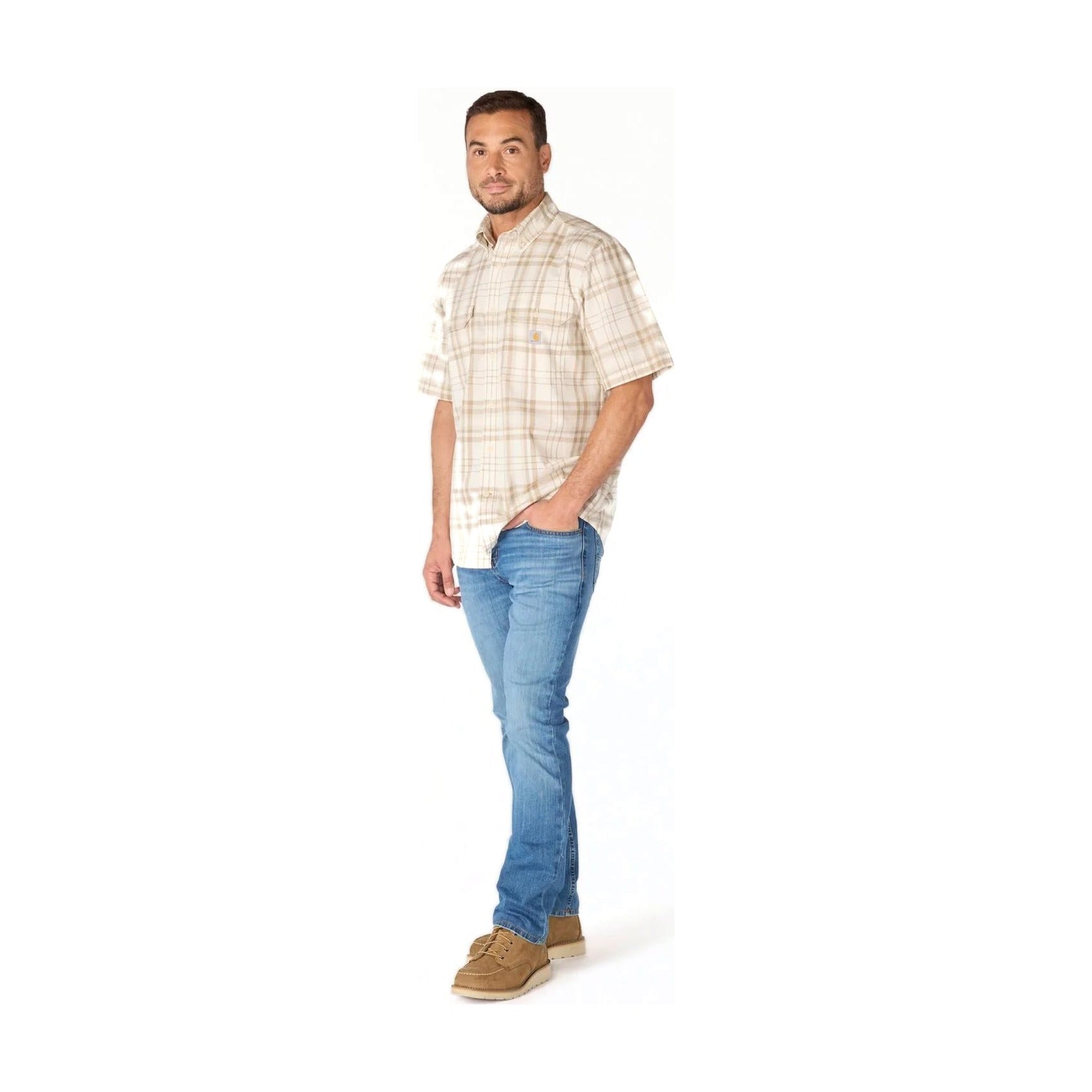 Fort Loose SS Plaid Shirt