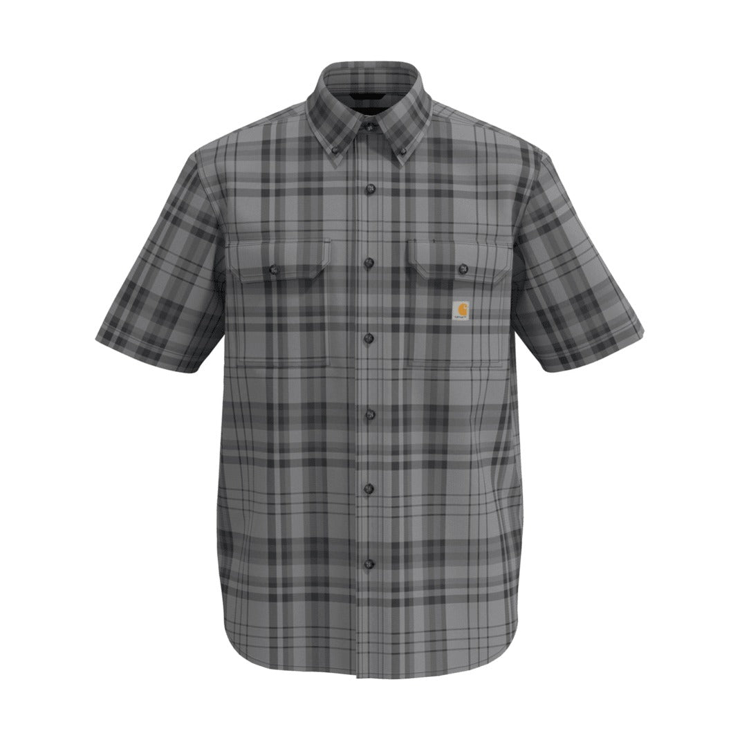 Fort Loose SS Plaid Shirt