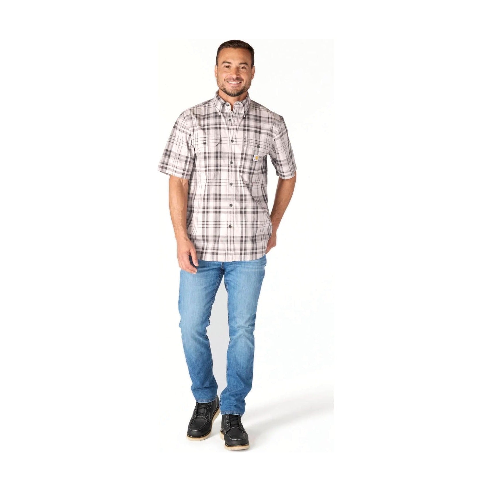 Fort Loose SS Plaid Shirt