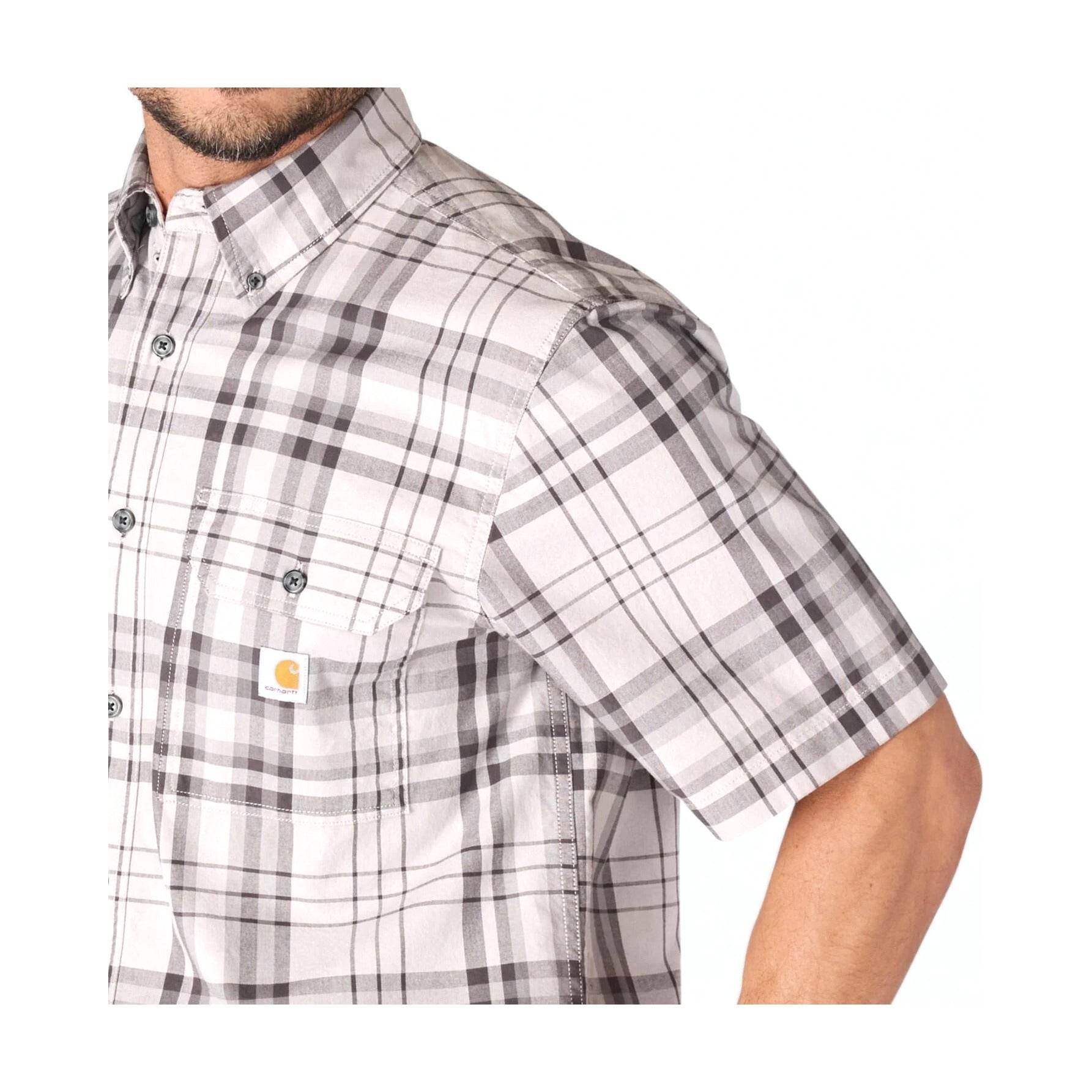 Fort Loose SS Plaid Shirt