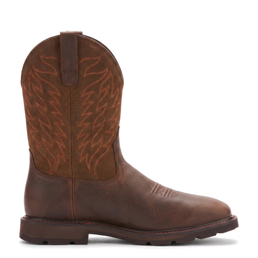 Groundbreaker Steel Toe Waterproof Work Boot - right side profile