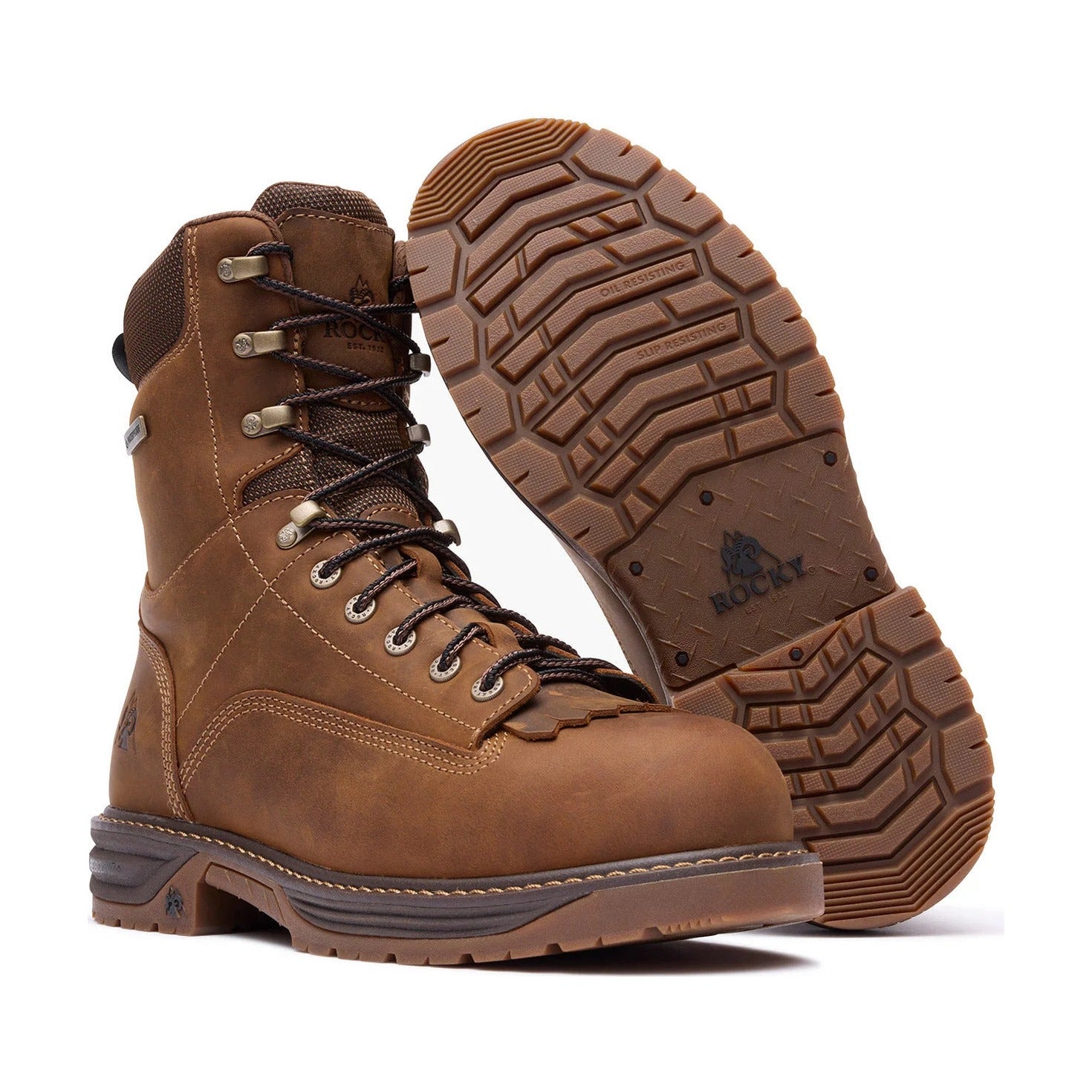 IronClad Legend Lace Up Composite Toe Waterproof Work Boot