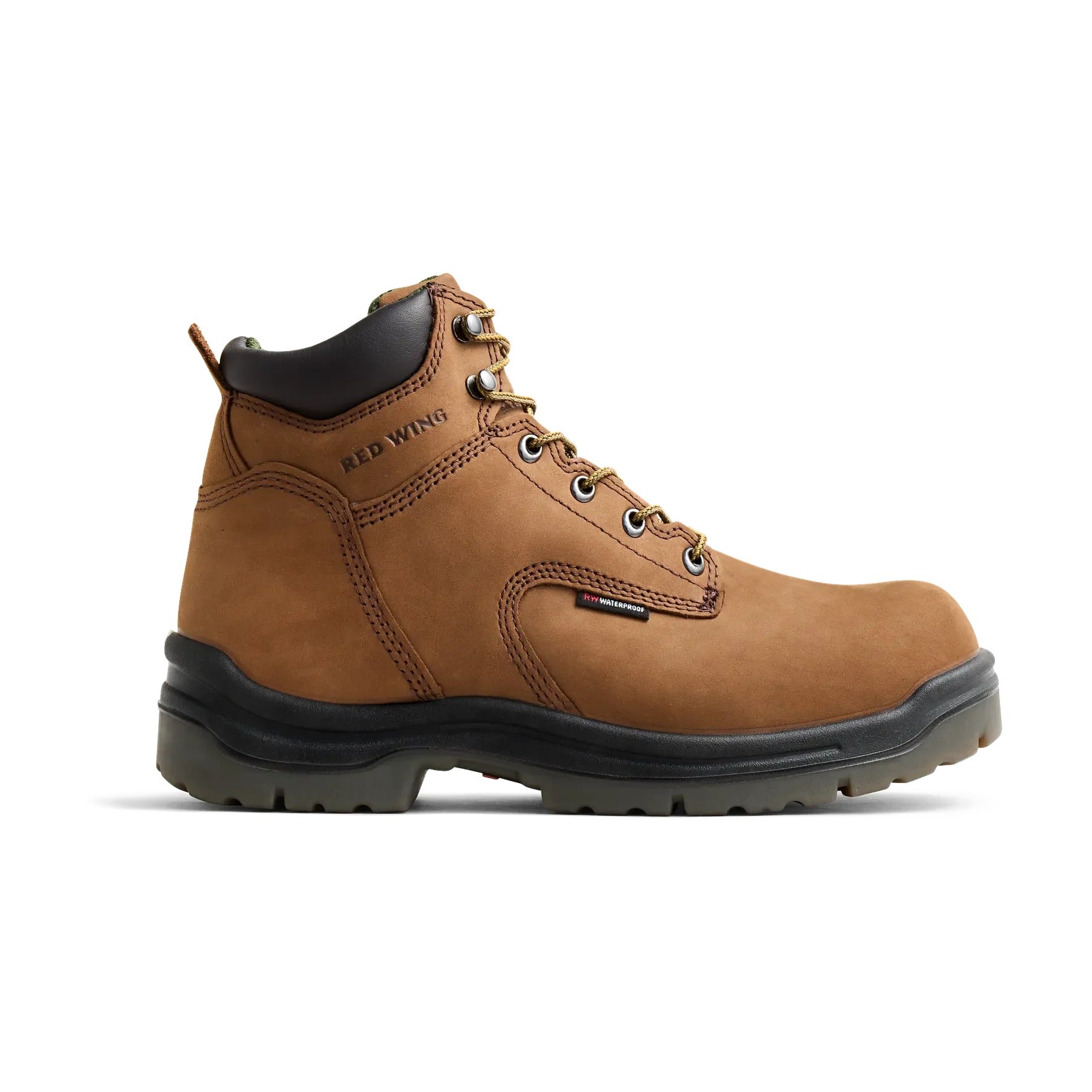 King Toe® 6" Non-Metallic Safety Toe Waterproof Work Boot