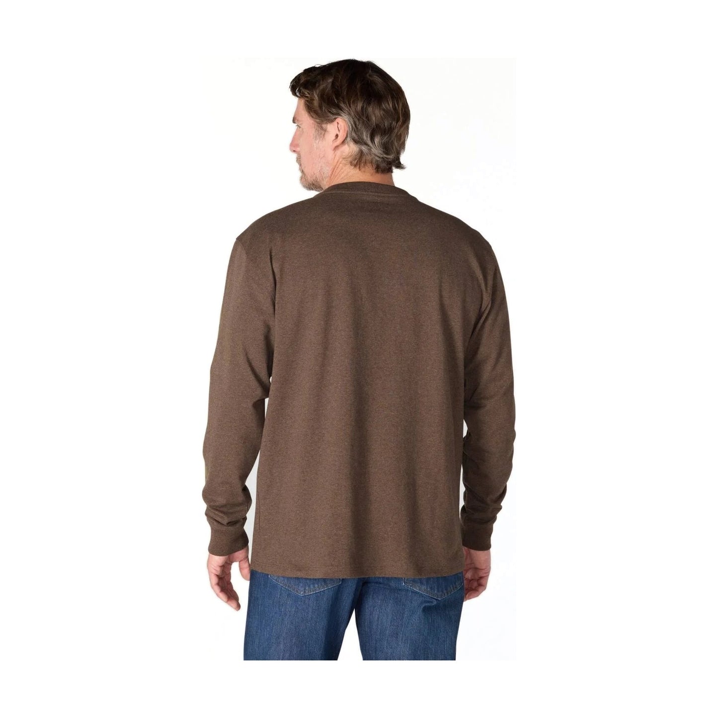 Loose Fit Heavyweight Long-sleeve Logo Sleeve Graphic T-shirt