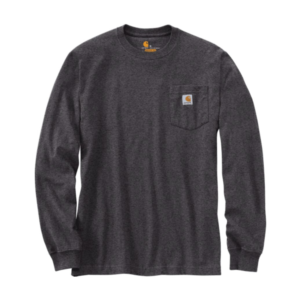 Loose Fit Heavyweight Long-sleeve Pocket T-shirt