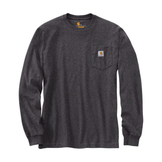 Loose Fit Heavyweight Long-sleeve Pocket T-shirt
