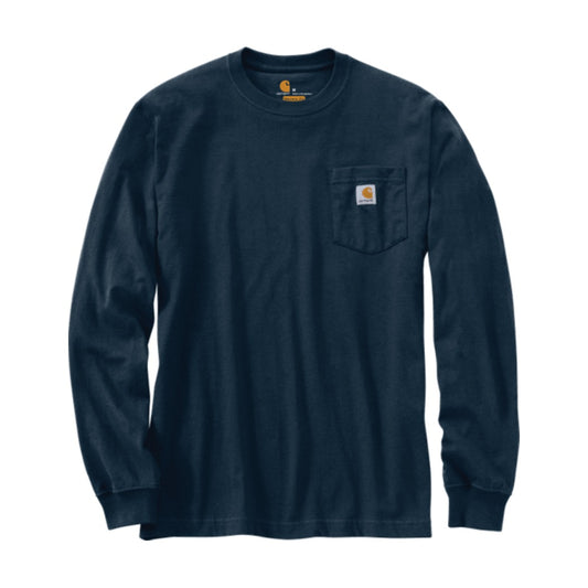 Loose Fit Heavyweight Long-sleeve Pocket T-shirt