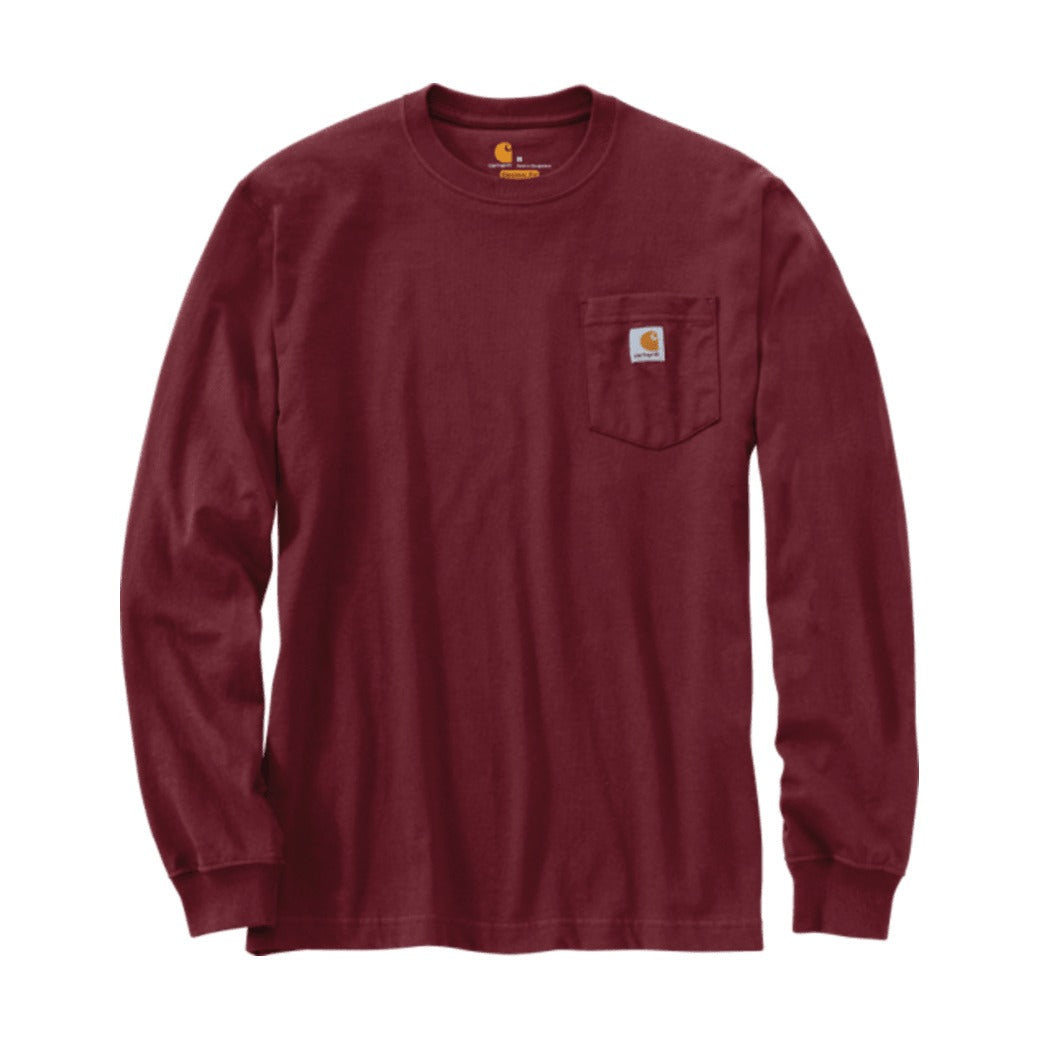 Loose Fit Heavyweight Long-sleeve Pocket T-shirt