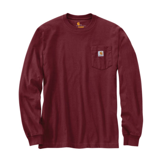 Loose Fit Heavyweight Long-sleeve Pocket T-shirt