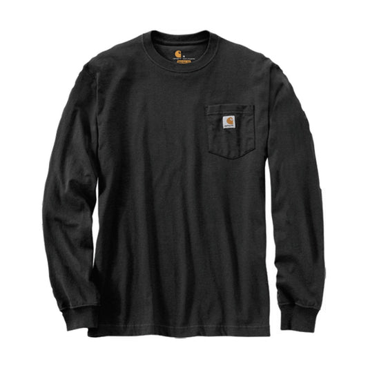 Loose Fit Heavyweight Long-sleeve Pocket T-shirt