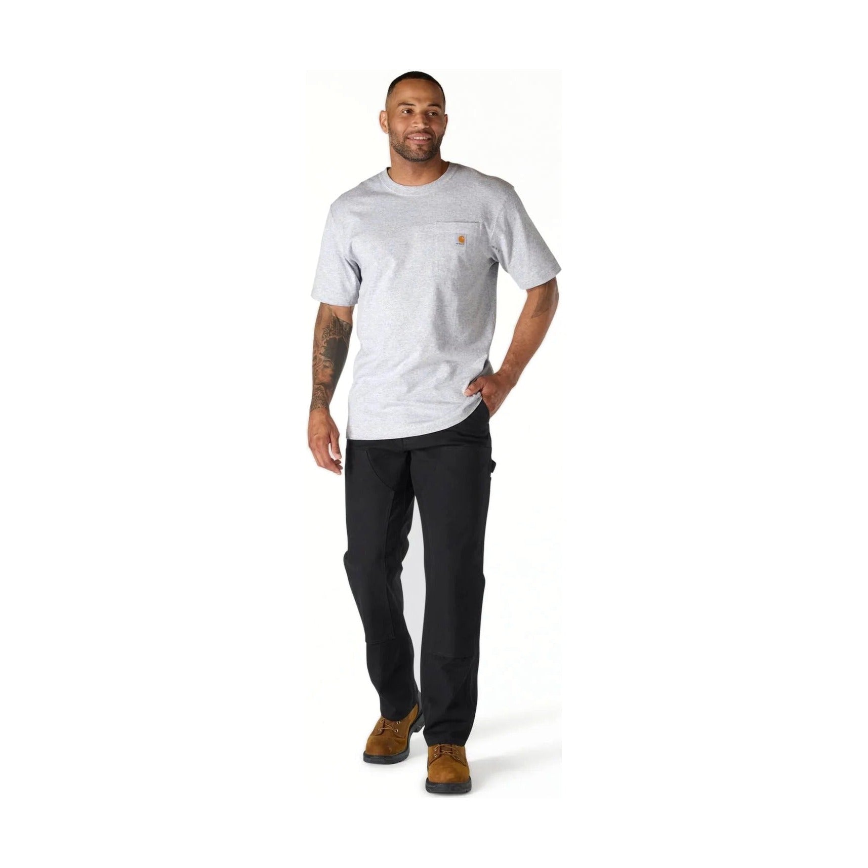 Loose Fit Heavyweight Short-sleeve Pocket T-shirt
