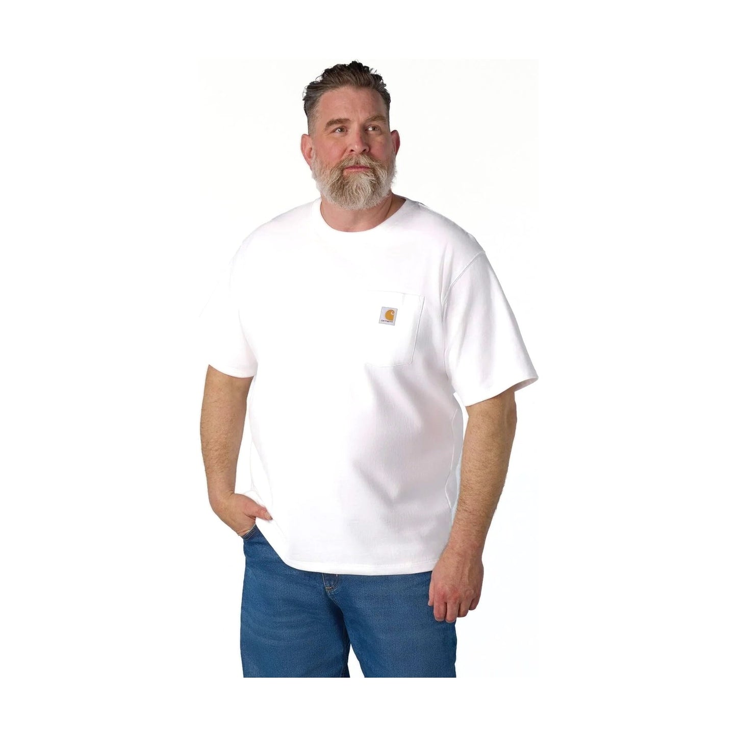 Loose Fit Heavyweight Short-sleeve Pocket T-shirt