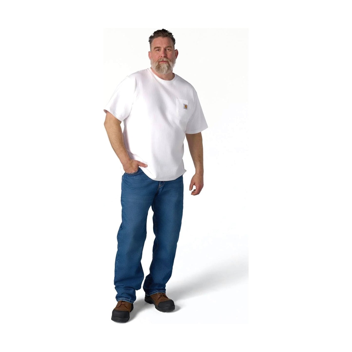 Loose Fit Heavyweight Short-sleeve Pocket T-shirt