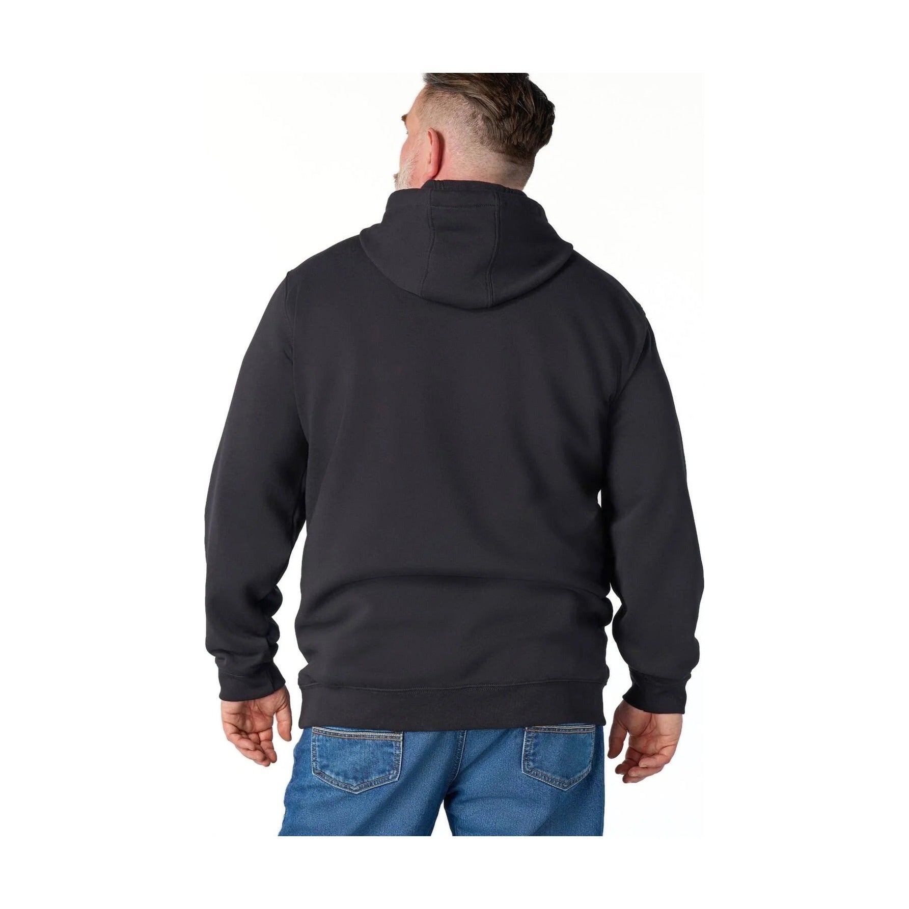 Loose Fit Midweight Logo Sleeve Graphic Hoodie