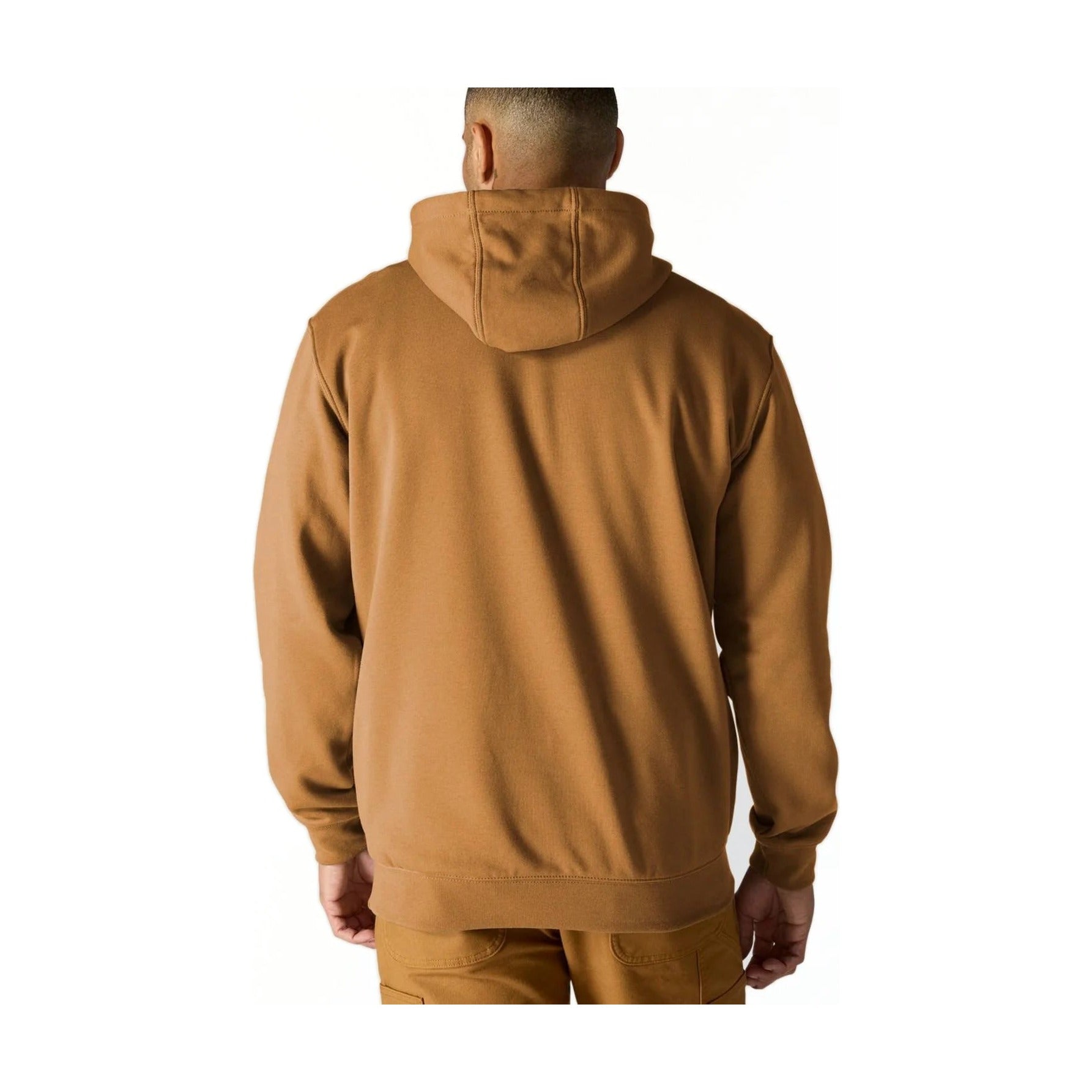 Loose Fit Midweight Logo Sleeve Graphic Hoodie