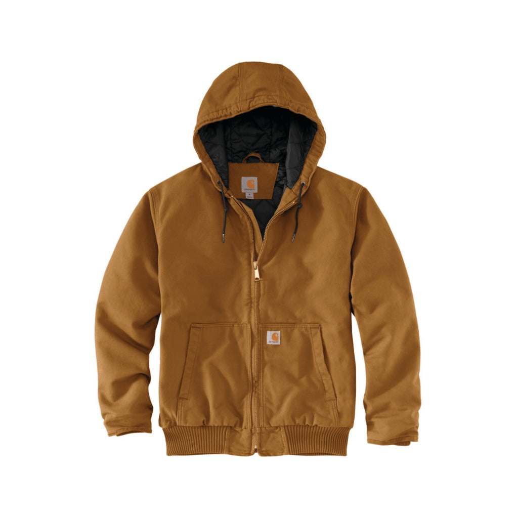 Loose Fit Washed Duck Insulated Active Jac