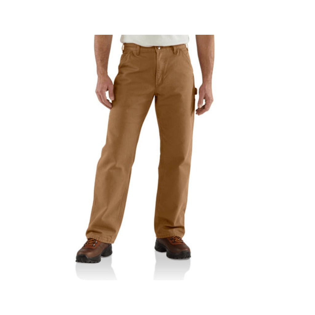 Loose Straight Washed Duck Lined Dungaree
