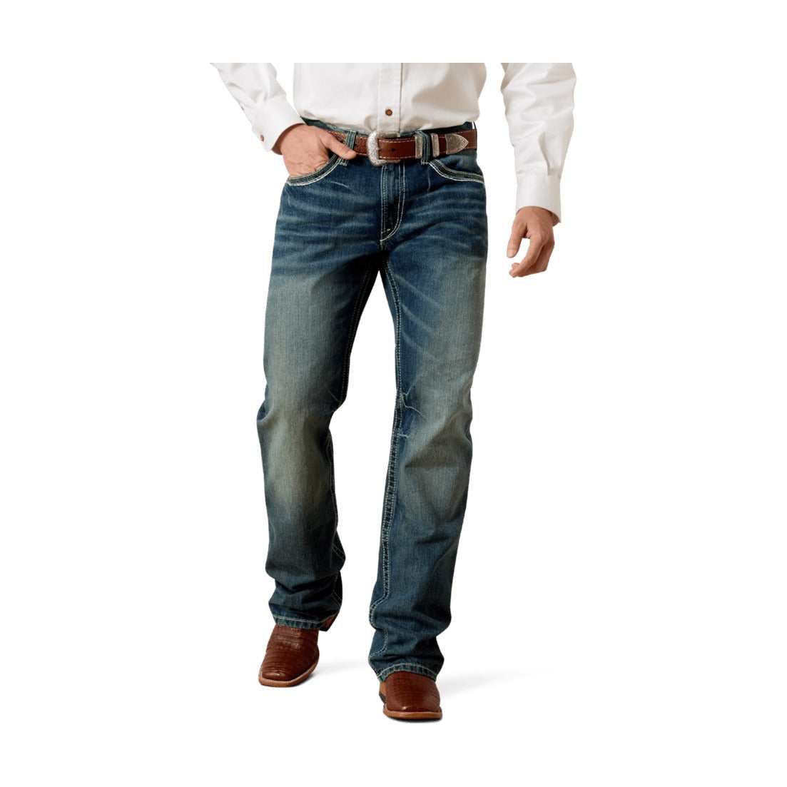M4 Low Rise Coltrane Boot Cut Jean
