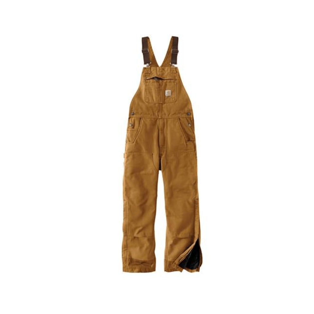 Men's Insulated Bib Overall - Loose Fit - Duck - 3 Warmest Rating