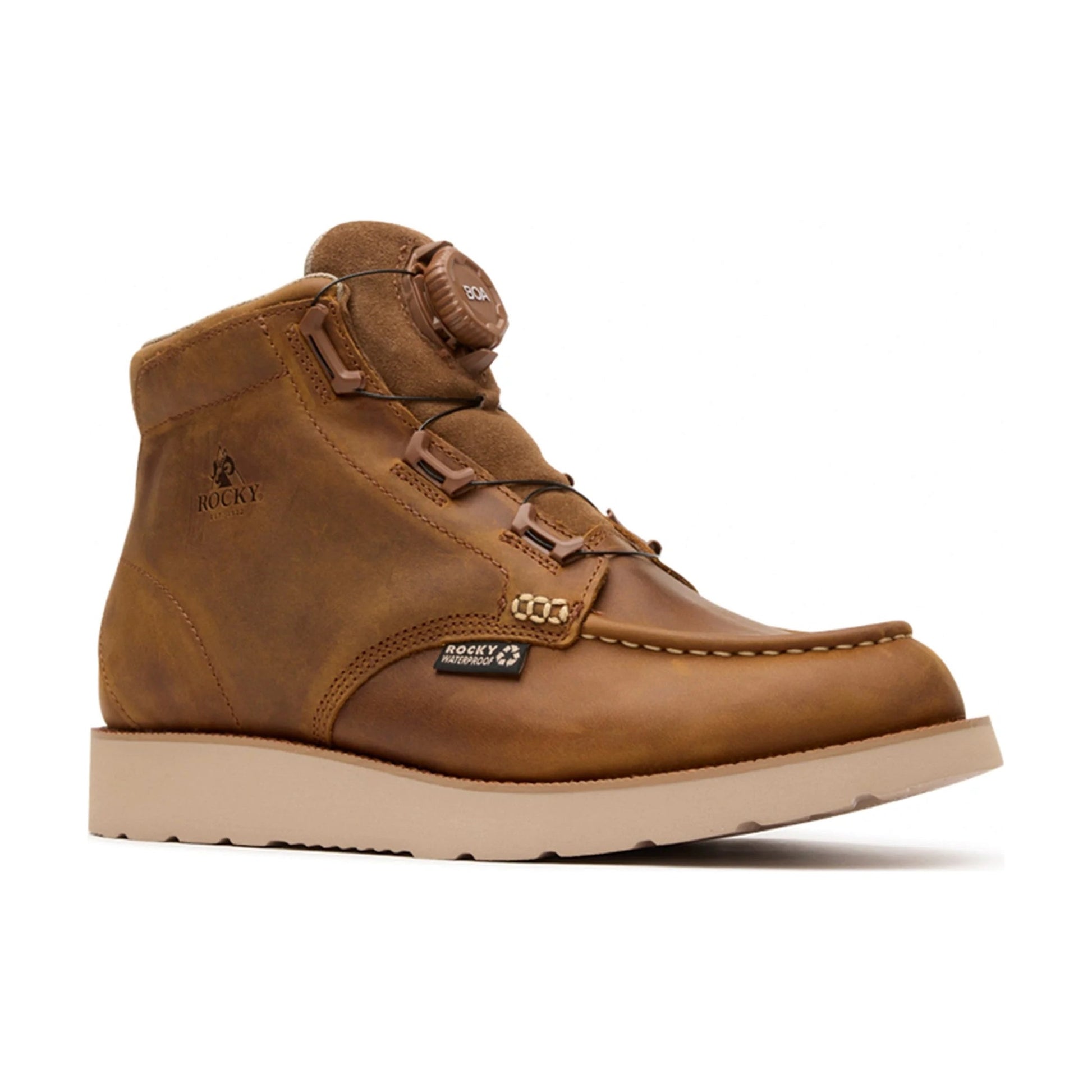 MonoCrepe Wedge BOA Waterproof Work Boot