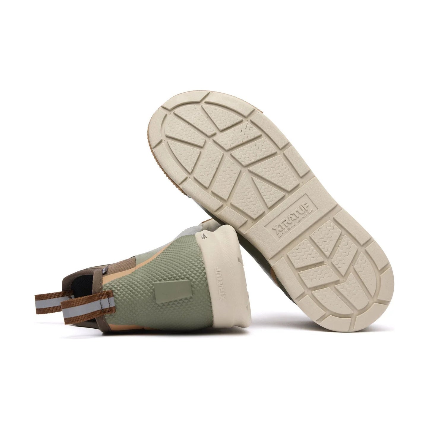 Olive Ankle Deck Boot Sport