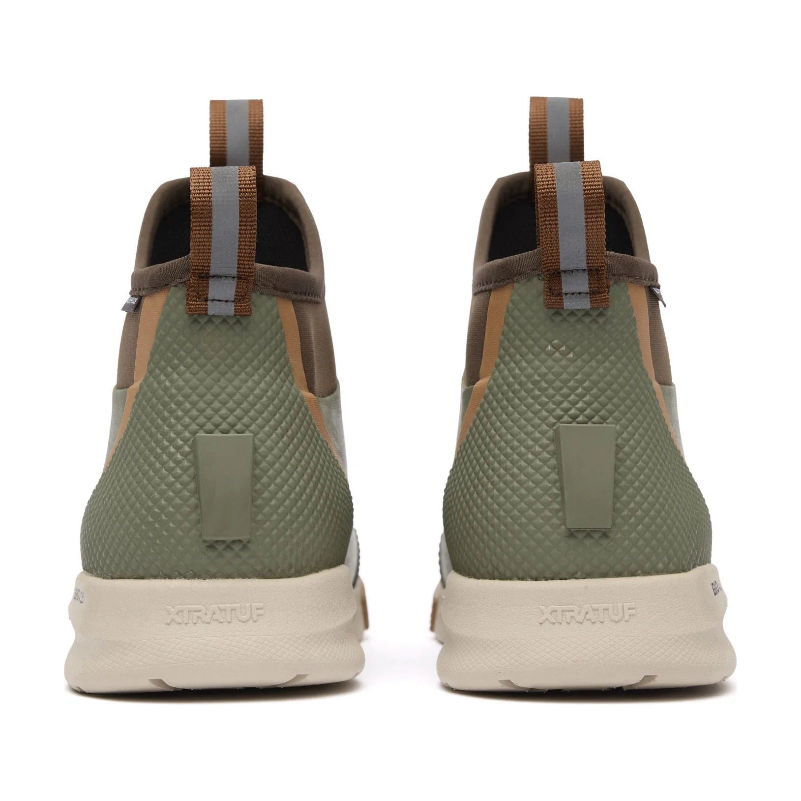 Olive Ankle Deck Boot Sport