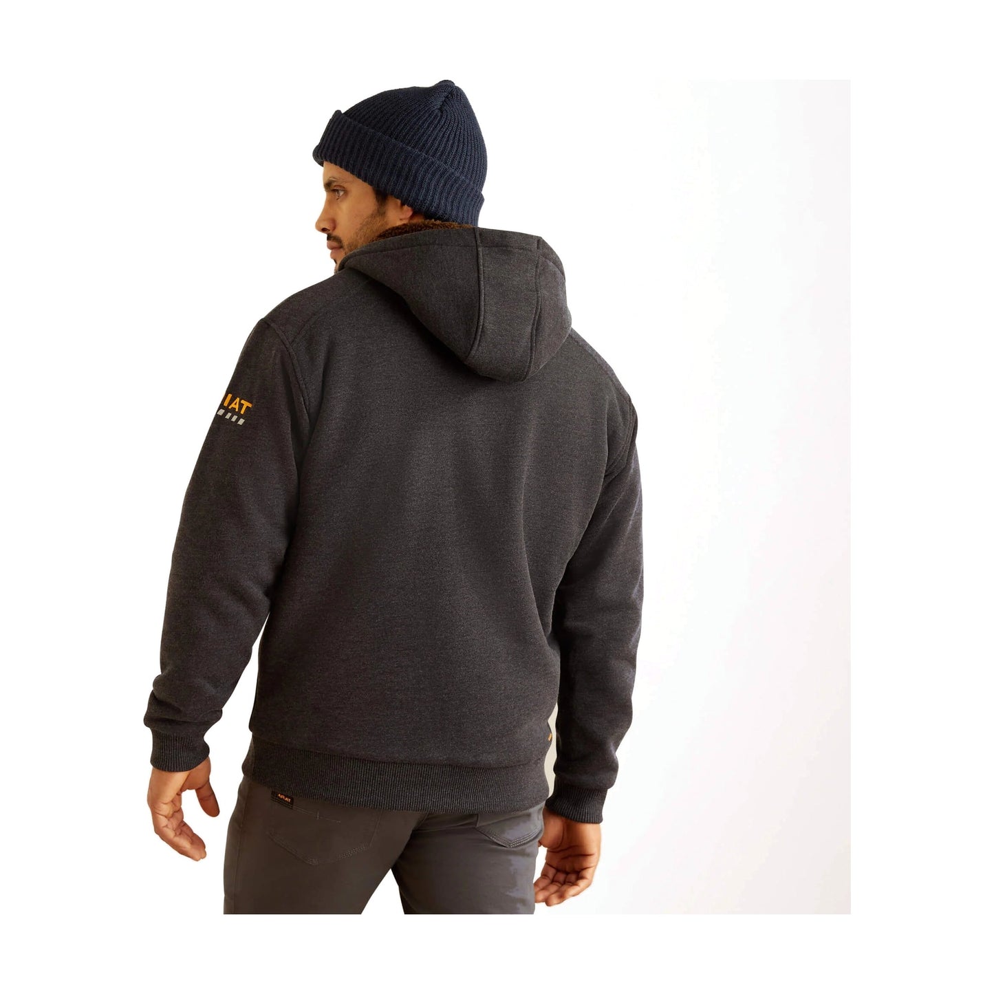 Rebar All-Weather Sherpa-Lined Full Zip Hoodie