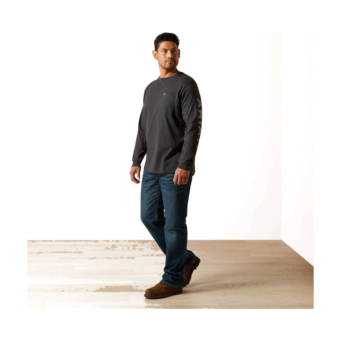 Rebar Cotton Strong Standard Logo Pocket T-Shirt