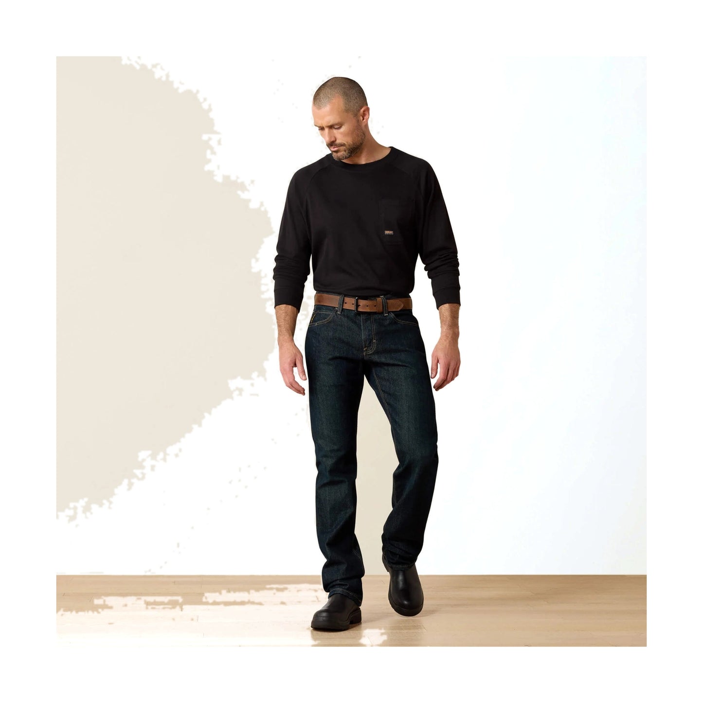 Rebar M7 Slim DuraStretch Basic Stackable Straight Leg Jean