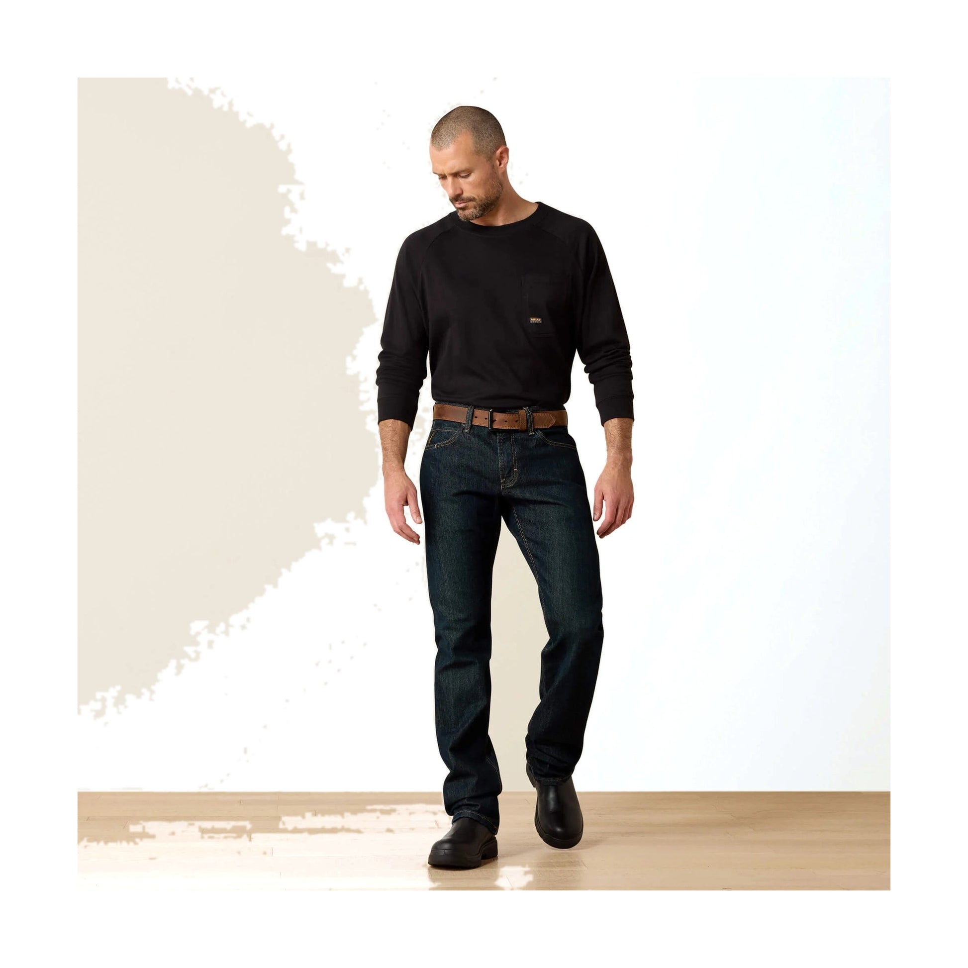 Rebar M7 Slim DuraStretch Basic Stackable Straight Leg Jean